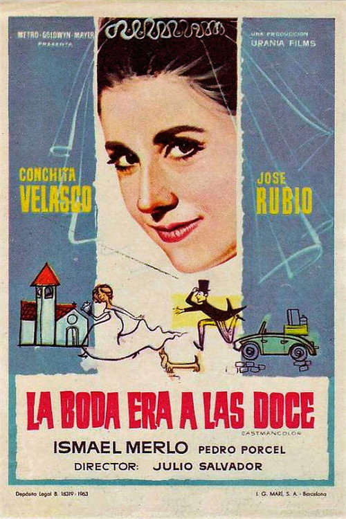 Постер фильма «La boda era a las doce»