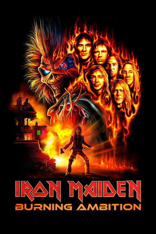 Постер фильма «Iron Maiden: Burning Ambition»
