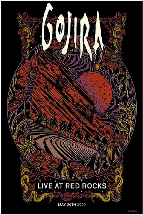 Постер фильма «Gojira - Live at Red Rocks»